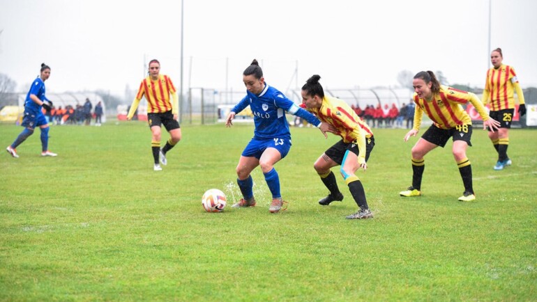 Ravenna Women: in condizioni meteo proibitive finisce 3-3 col San Marino Academy